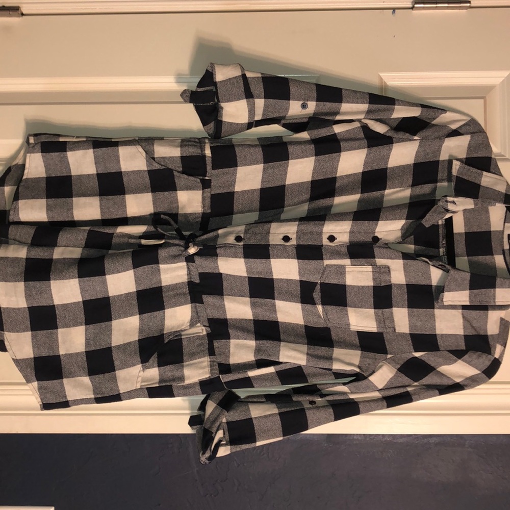 Cute Navy plaid romper!